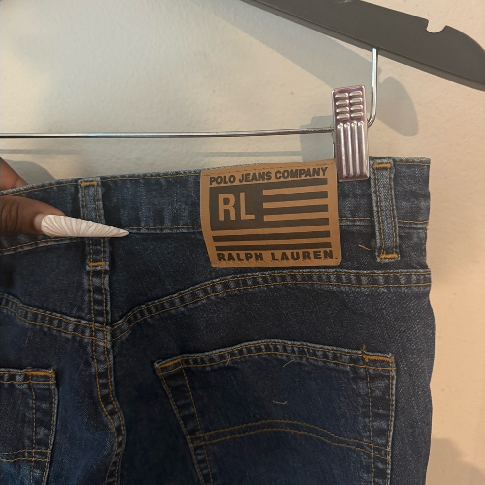 Ralph Lauren Blue Denim Jeans Classic Style